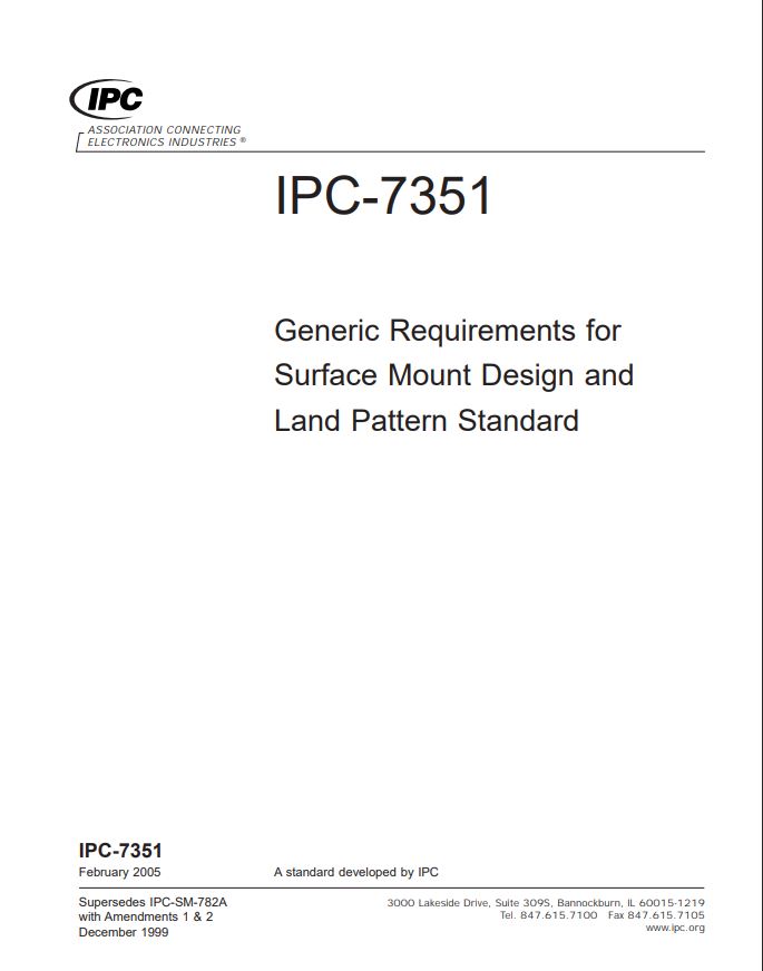 IPC-7351-2005_表面贴装焊盘布局设计和标准通用要求.pdf