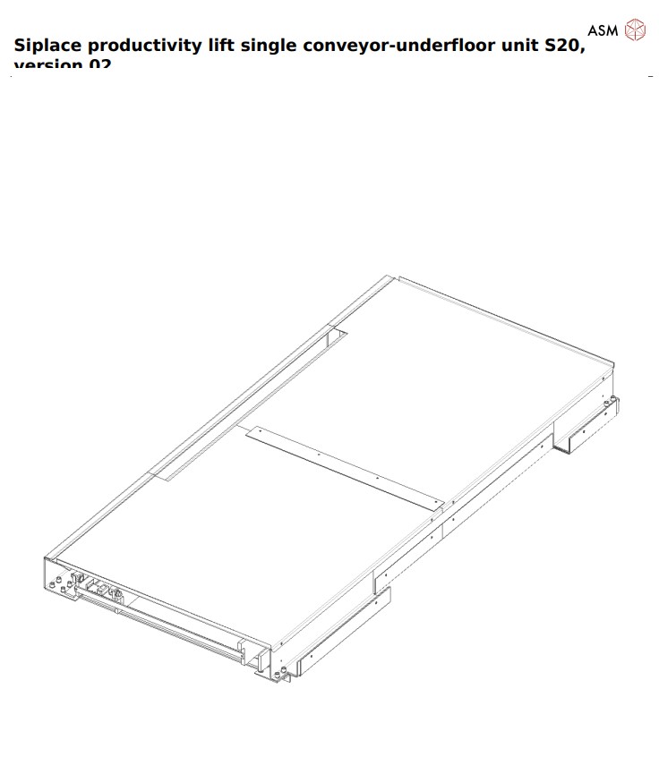 Siplace productivity lift single conveyor-underfloor unit S20, version 02_20211118_072311.pdf