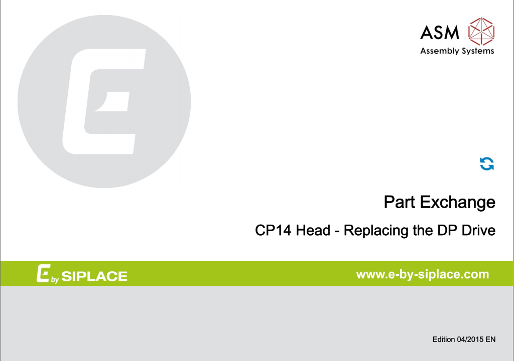 CP14 Head Part Exchange - Replacing the DP Drive en.pdf