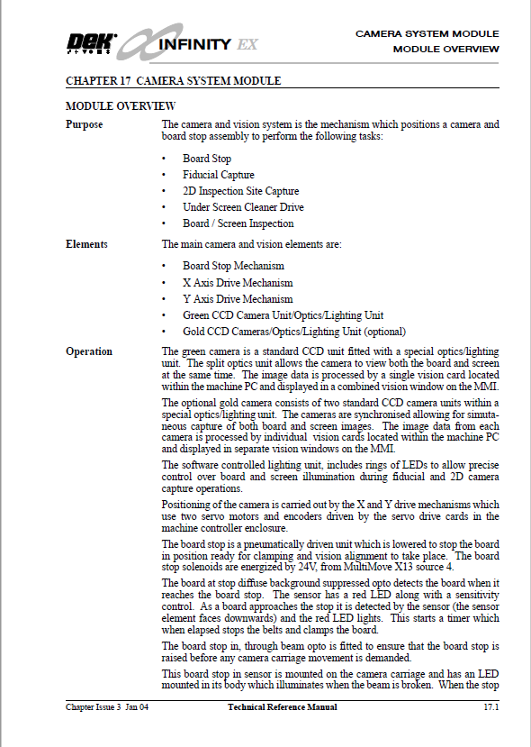 Infinity EX Camera System Module.pdf