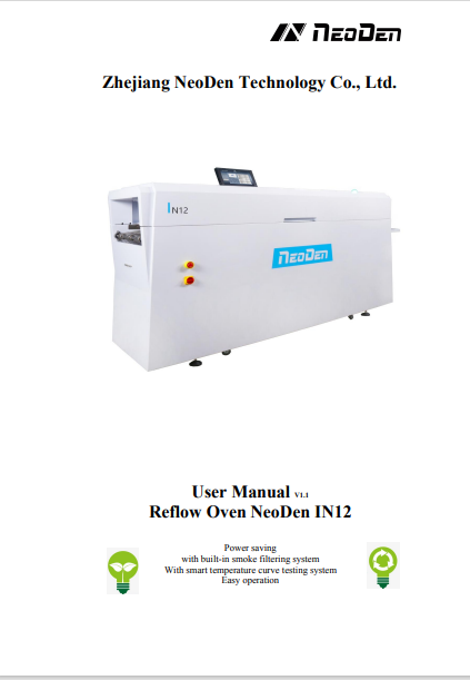 User-Manual-NeoDen-IN12-Reflow-oven.pdf