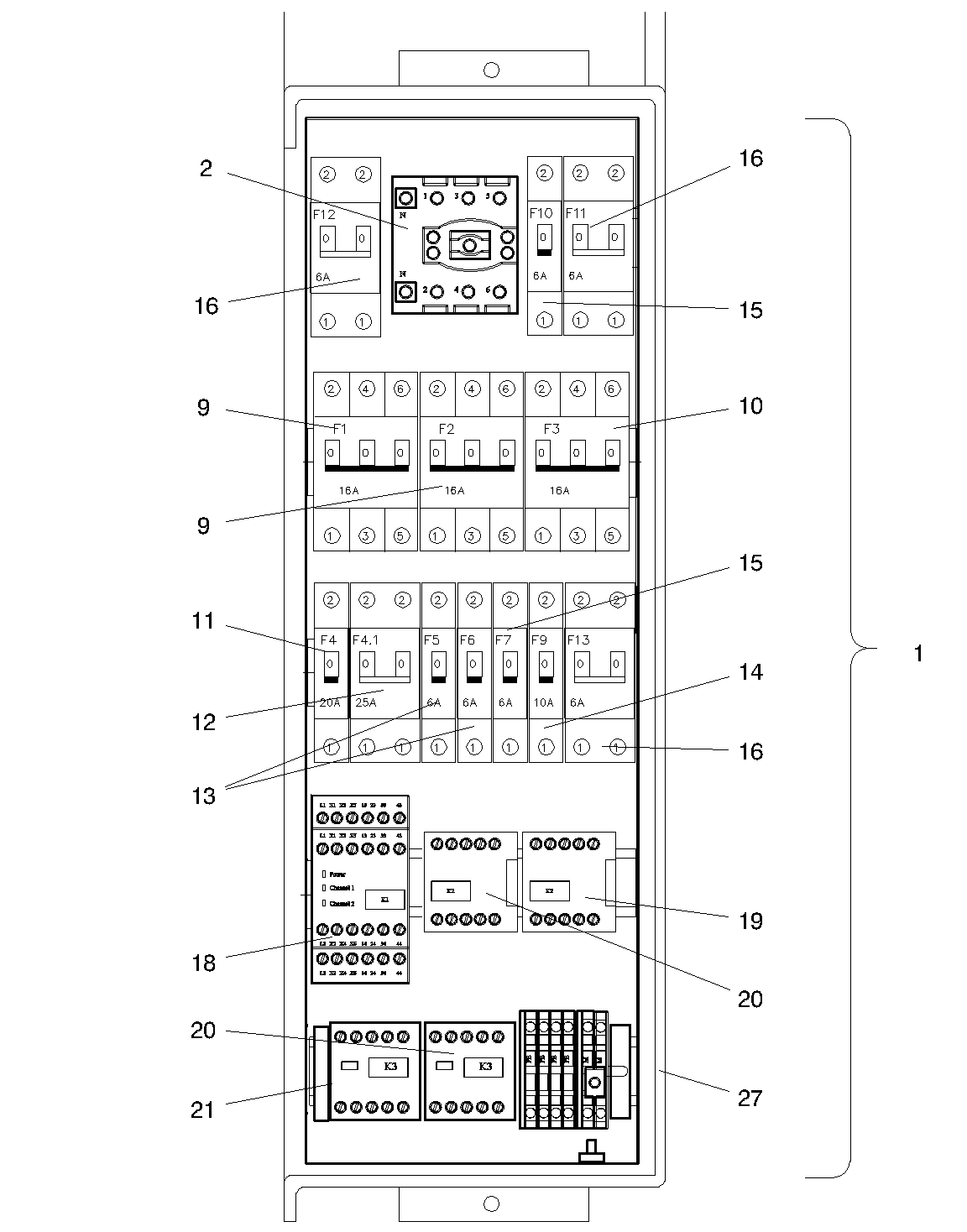 断路器5SX2/2极/6A—AC