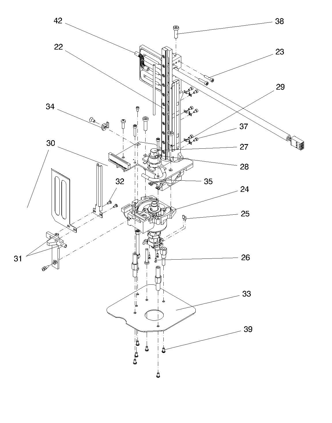 线缆护板F.直线电机