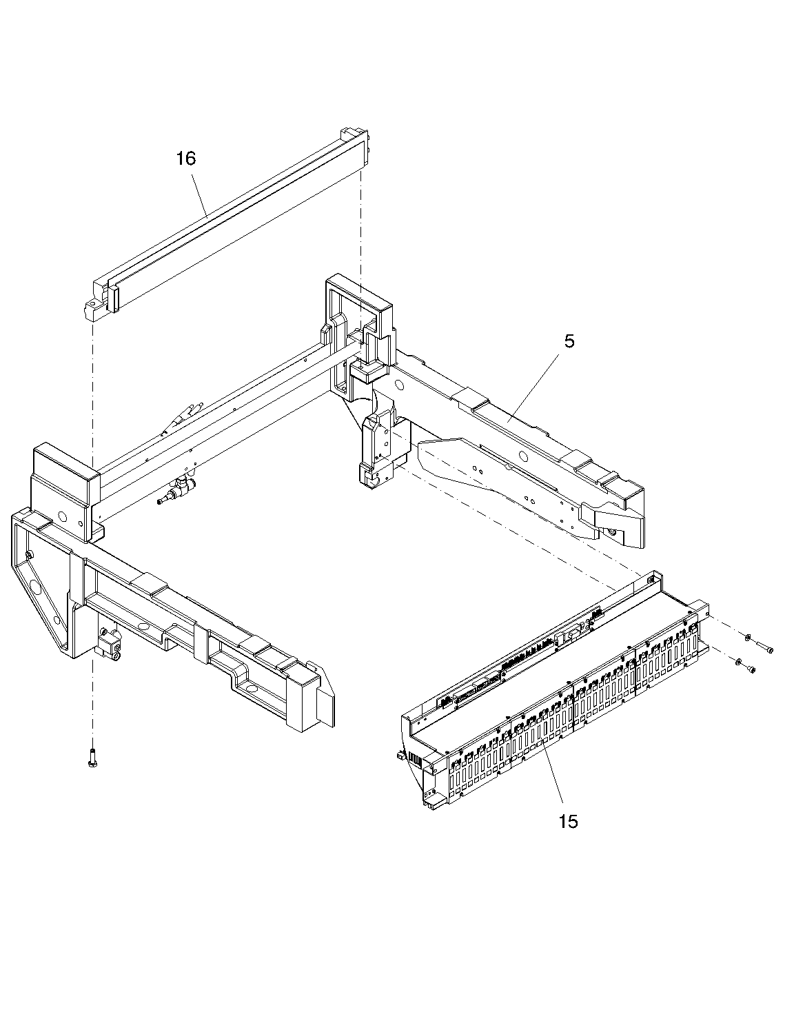40路给料机解锁装置