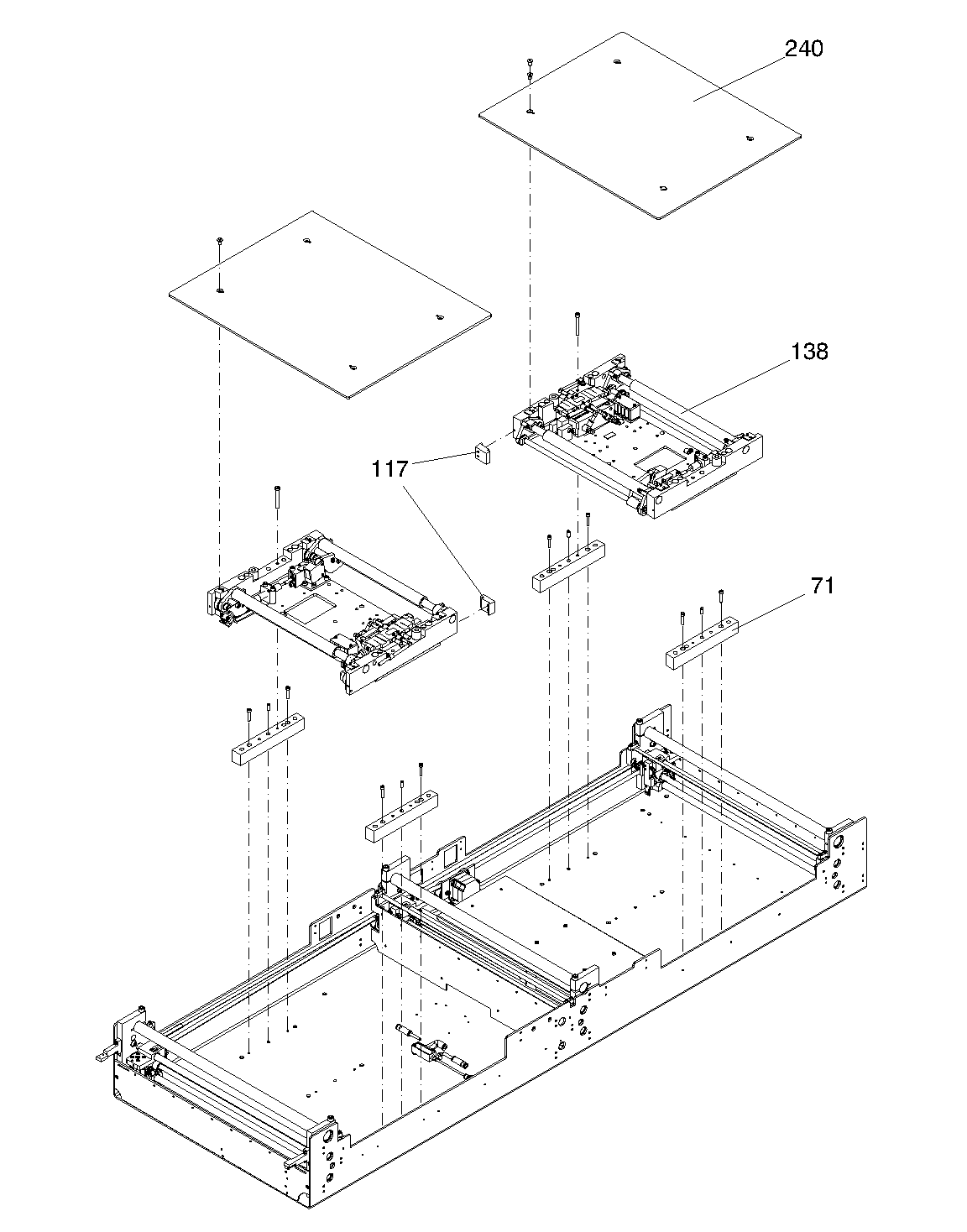 升降台X4I型单机输送机
