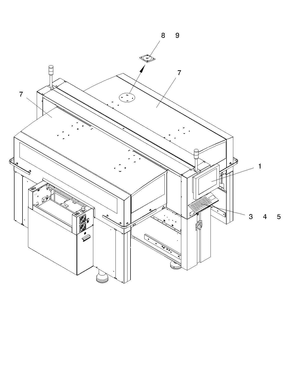带触摸板的USB键盘有源键