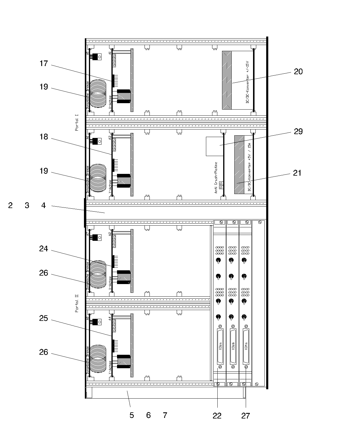 轴式机组底部风机机组