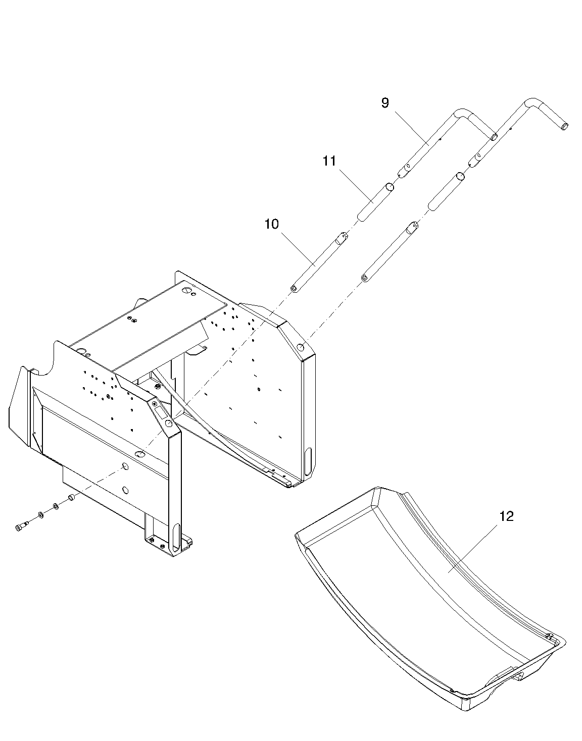 废物容器/组件分摊